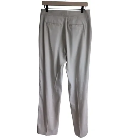 Brooks Brothers Linen Blend Trousers Bone Color NWT Size 6 - Picture 2 of 10